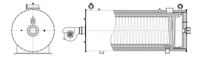 臥式燃油（氣）有機熱載體爐